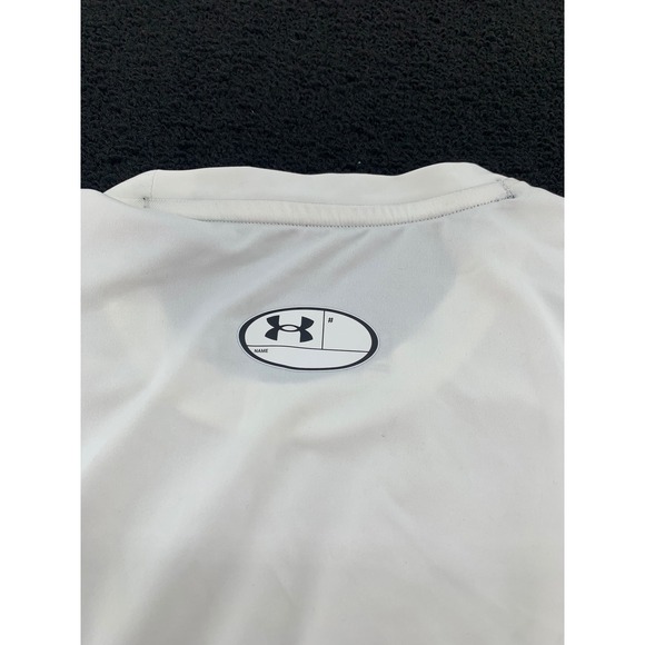 Under Armour Heatgear Compression Sleeveless Tank Top White SM Men's - Picture 5 of 5